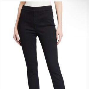 Jen 7 by 7 For All Mankind Comfort Ankle Skinny Black Stretch Jeans Size 4